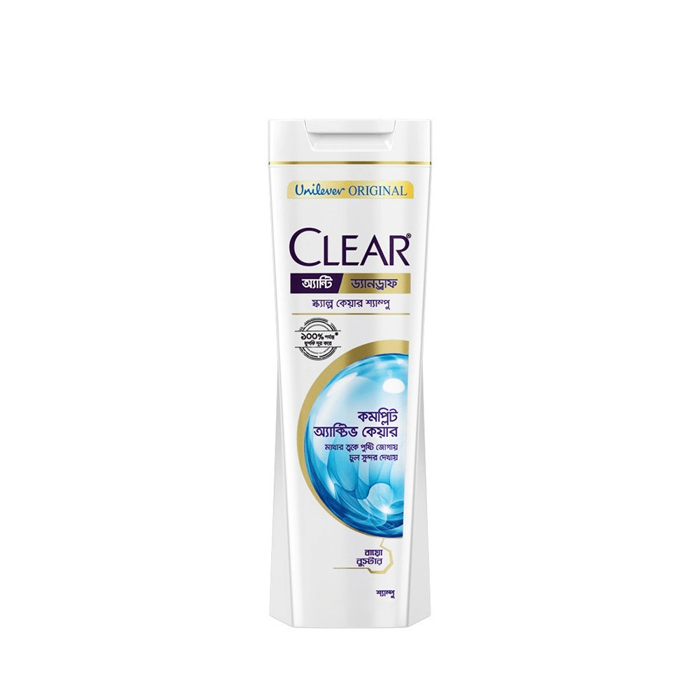 Clear Shampoo Men Cool Sport Menthol Anti Dandruff