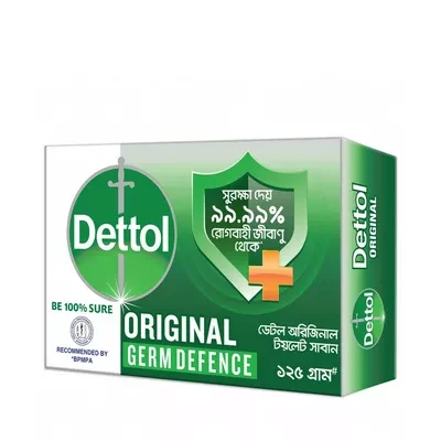 Dettol Soap Fresh Bathing Bar Soap Original 125 gm